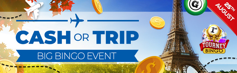 Cash or Trip Big Bingo Event