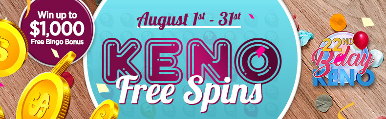 Keno Free Spins