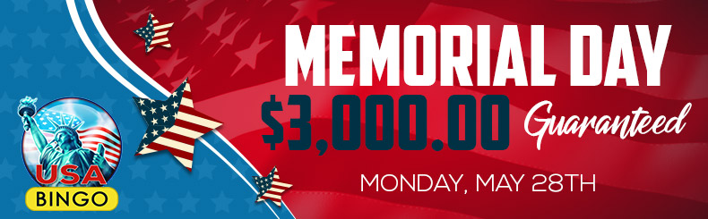 Memorial Day Bingo
