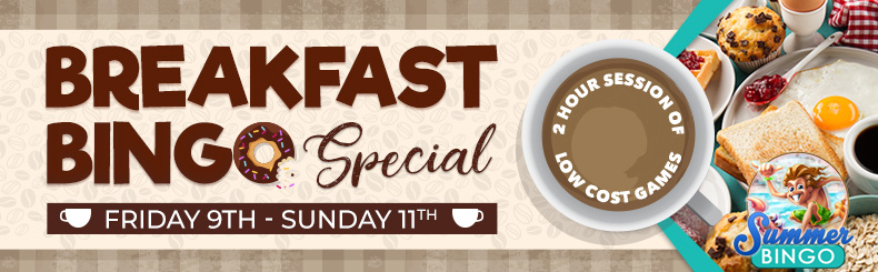 Breakfast Bingo Special