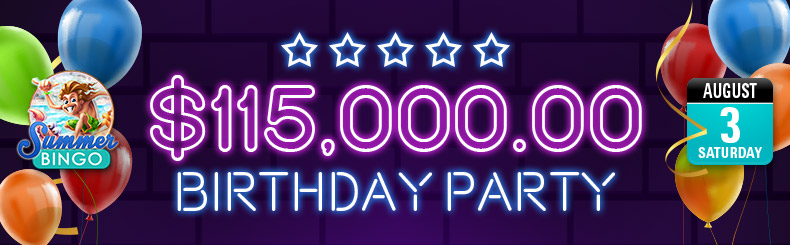 $115,000.00 Birthday Party