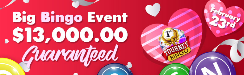 Guaranteed Big Bingo Event