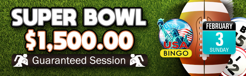 Super Bowl $1,500 Guaranteed Session