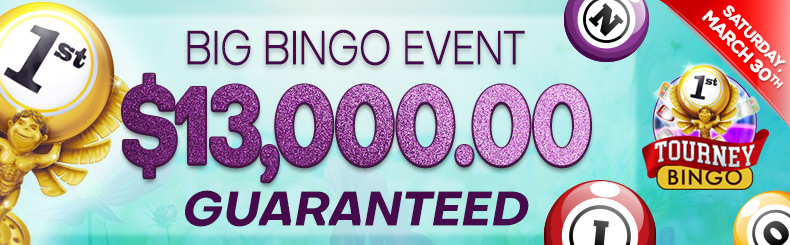 Guaranteed Big Bingo Event