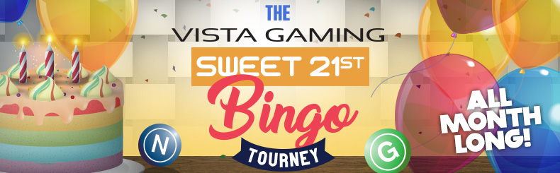 Sweet 21st Bingo Tourney