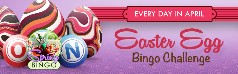 Easter Egg Bingo Challenge
