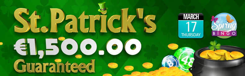 Saint Patrick's Guaranteed pots