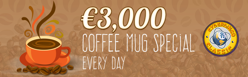 €3,000 Coffee Mug Special