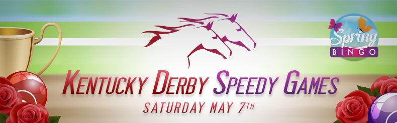 Kentucky Derby Speedy Bingo