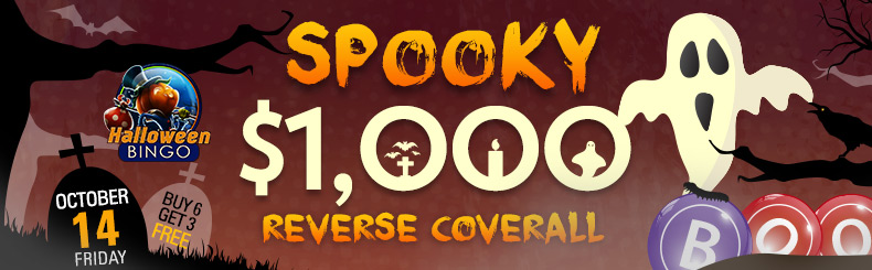 Spooky $1,000 Reverse Coverall