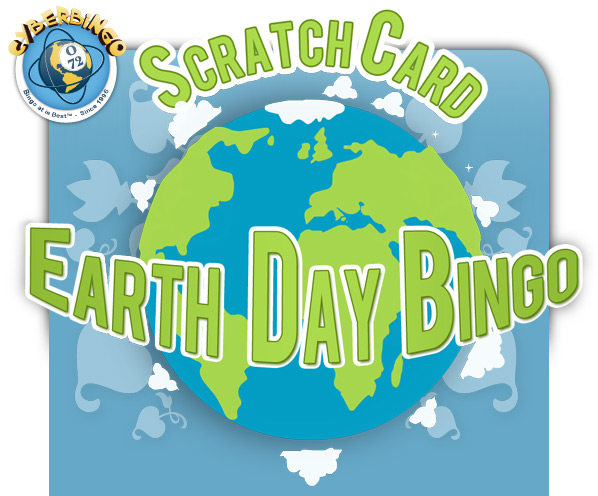 Earth Day Bingo Scratch Card