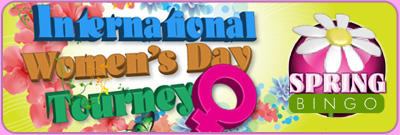 International Women's Day Bingo Tourney 